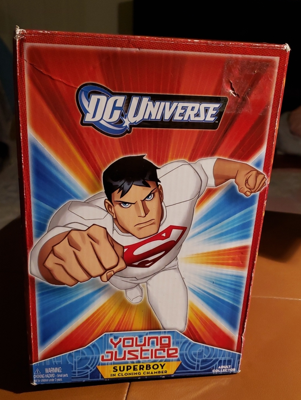 Mattel DC Universe Young Justice Superboy Figure - Red, White & Blue